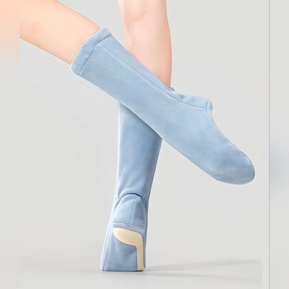 Baby Blue Women's Professional Dance/Ballet Slippers Warm-Up Boots Sz 38-39